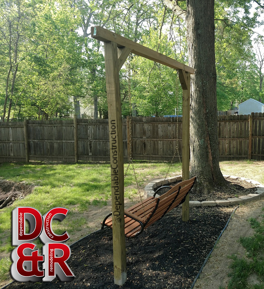 Yard swing | Dependable Construction & Remodeling | Fairborn OH