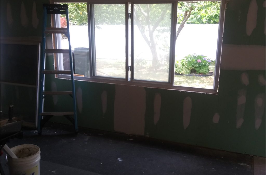Large Window Installed